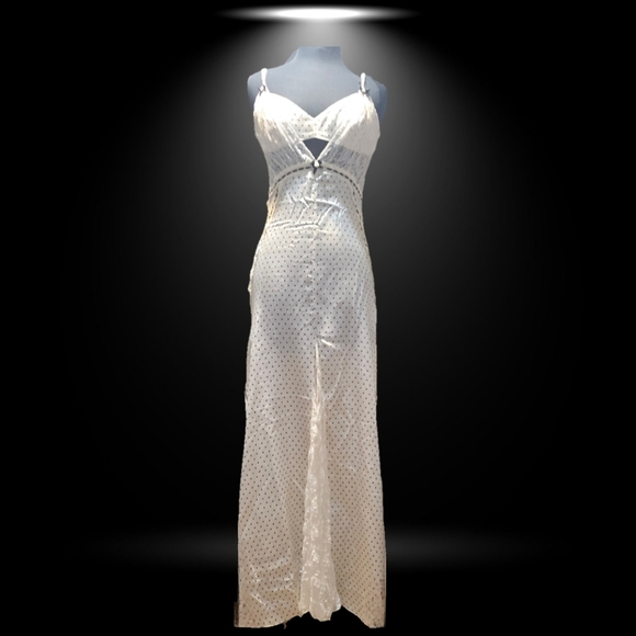 Free People Intimately "Playing Cupid" Ladies Lace Maxi Slipdress/Nightgown Med - Picture 1 of 10